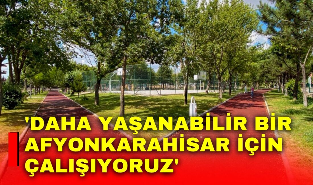 Afyonkarahisar Belediyesi, kent genelindeki parklarda çalışmalarını aralıksız sürdürüyor. Daha yaşanabilir