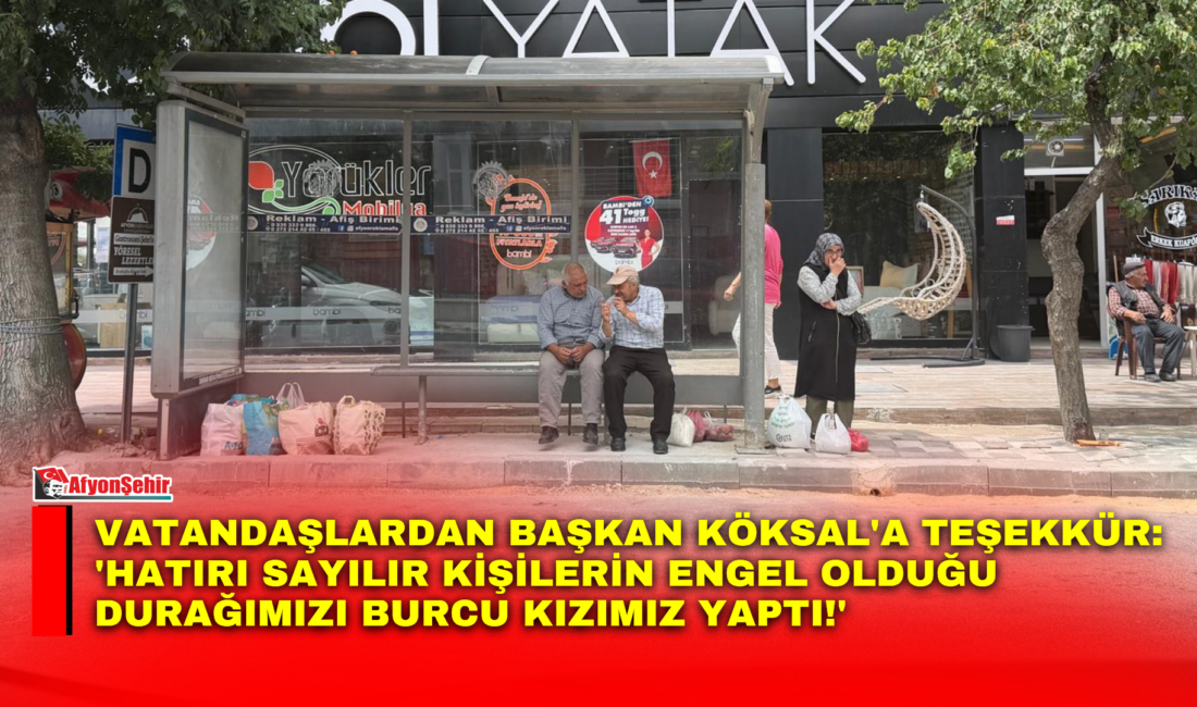 Afyonkarahisar Belediyesi tarafından Mecidiye Mahallesi'nde yapımı tamamlanarak hizmete açılan yeni