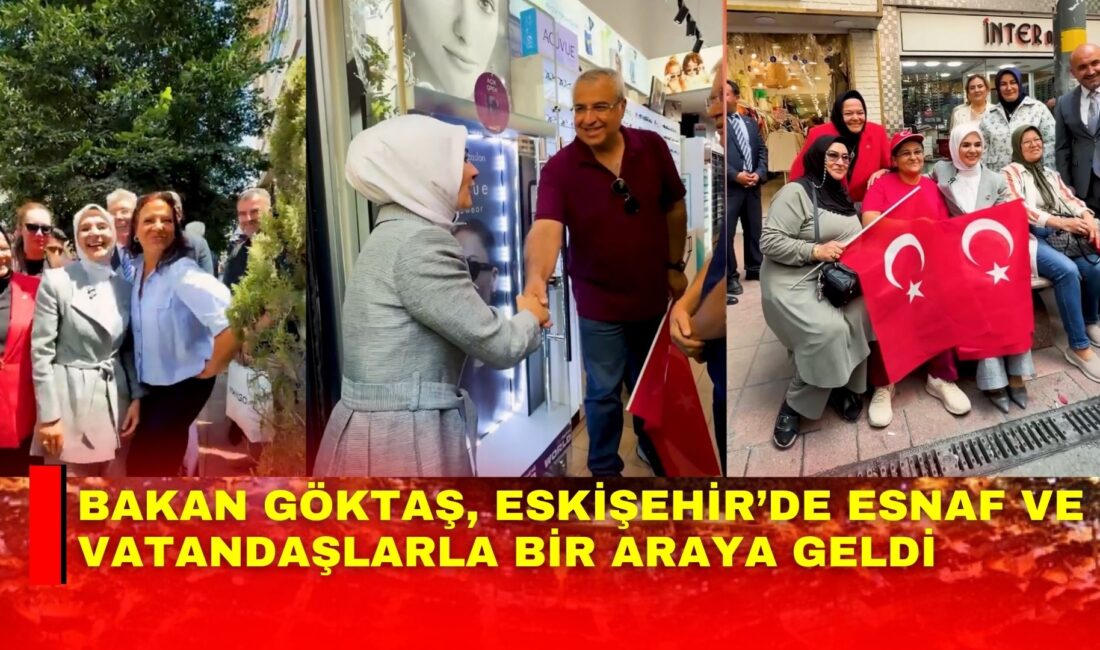 Aile ve Sosyal Hizmetler Bakanı Mahinur Özdemir Göktaş, Eskişehir Doktorlar
