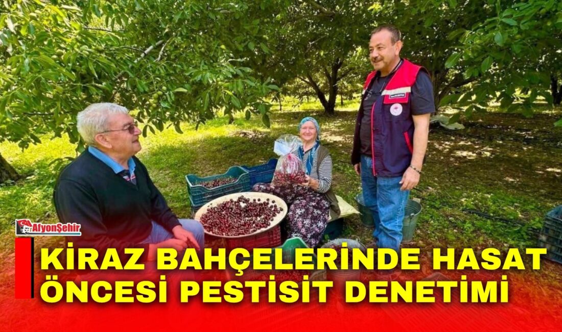 Afyonkarahisar İl Tarım ve Orman Müdürlüğü ekipleri, tüketici sağlığının korunması