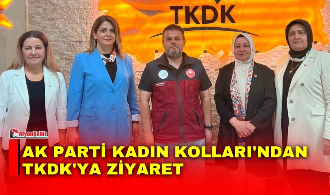 İl Kadın Kolları Başkanı Hülya Kalaycı ve yönetimi, TKDK Afyonkarahisar