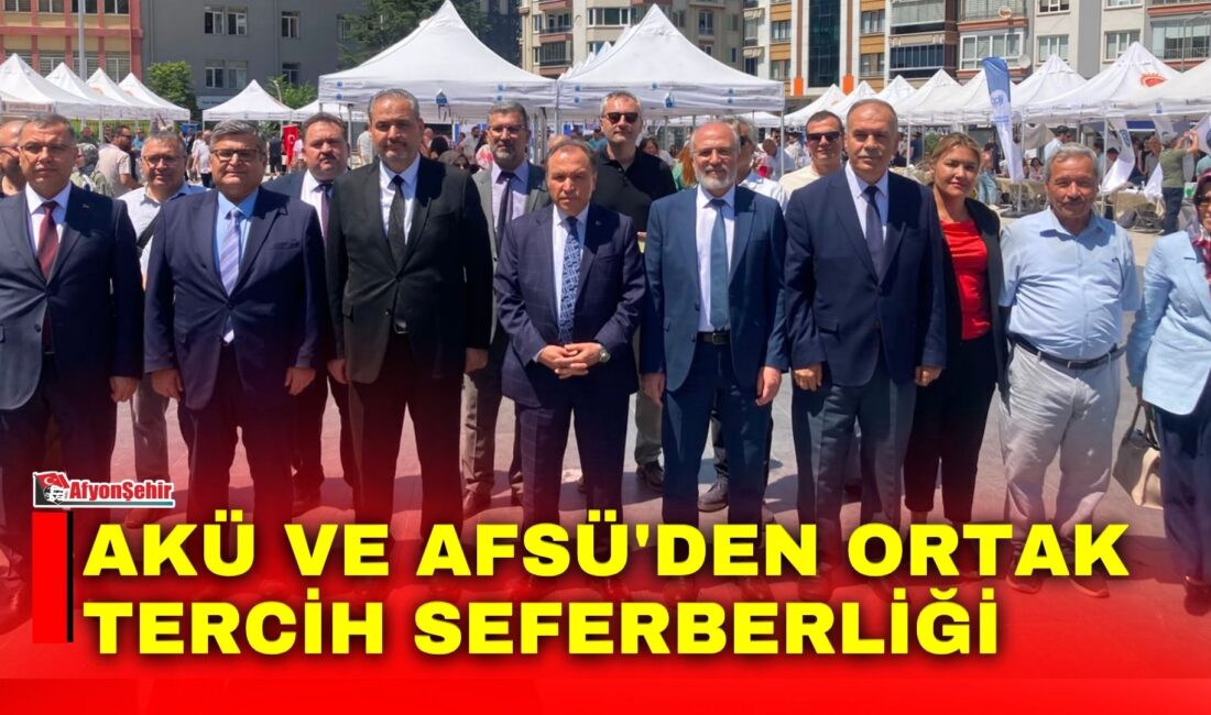 Afyon Kocatepe Üniversitesi (AKÜ) ile Afyonkarahisar Sağlık Bilimleri Üniversitesi (AFSÜ),