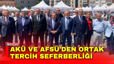 Afyon Kocatepe Üniversitesi (AKÜ) ile Afyonkarahisar Sağlık Bilimleri Üniversitesi (AFSÜ),