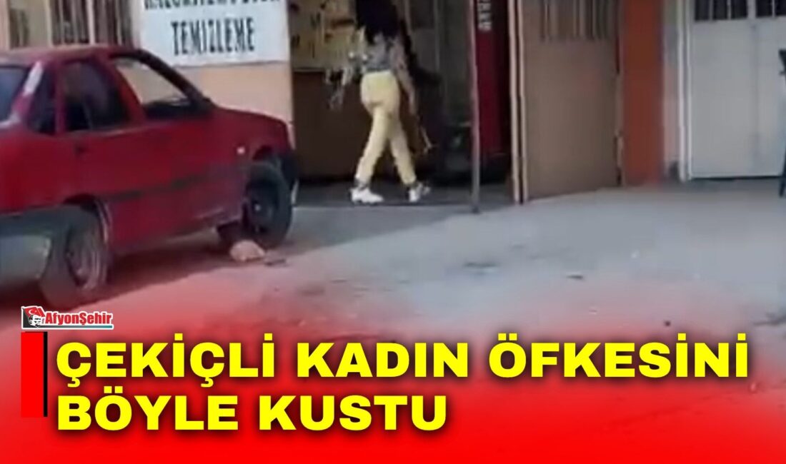 Afyonkarahisar’da sevgilisine sinirlenen genç kadın, eline aldığı çekiçle öfkesini sevgilisinin