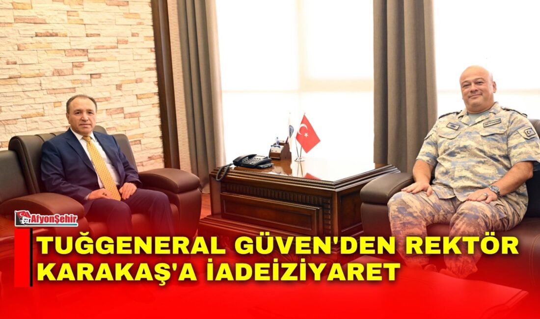 Hava ve Füze Savunma Üs Komutanı Tuğgeneral Cüneyt Güven, Afyon