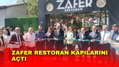 Afyonkarahisar Belediyesi tarafından sosyal belediyecilik anlayışıyla hayata geçirilen Zafer Restoran