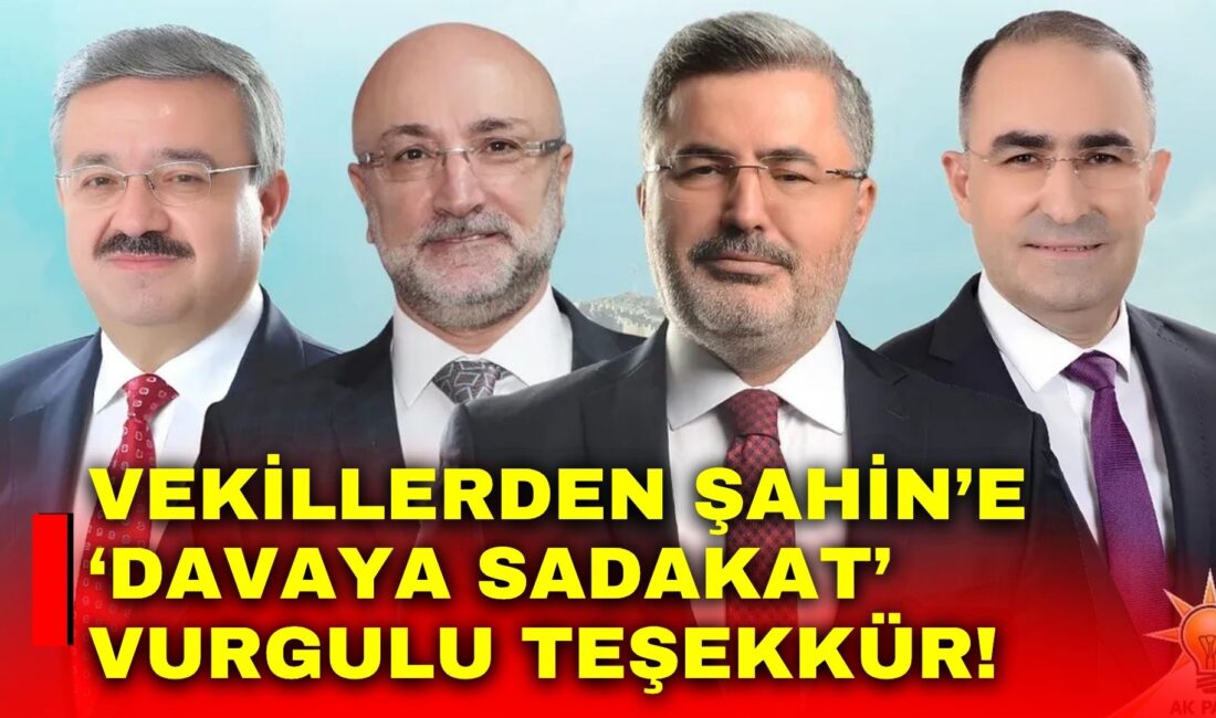 AK Parti Afyon milletvekili Yurdunuseven, Özkaya ve Arslan, iki yıldır