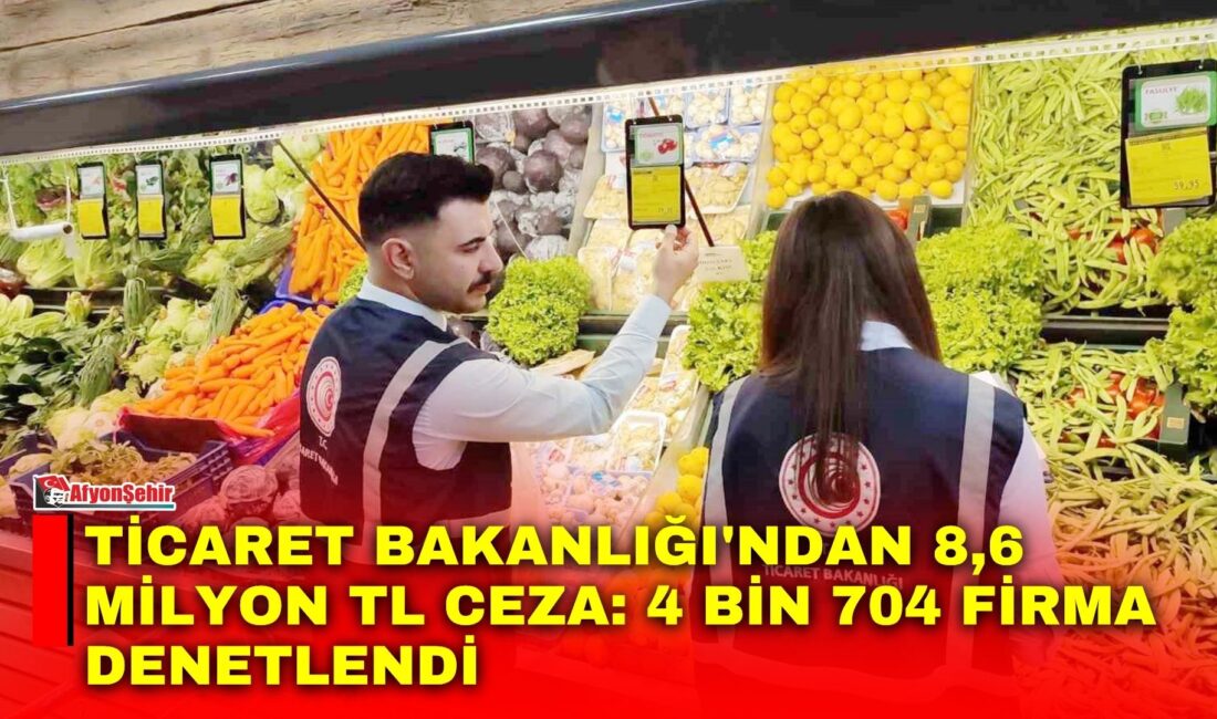 Ticaret Bakanlığı, 2026'nın ilk altı ayında tüketici ürünlerine yönelik denetimler