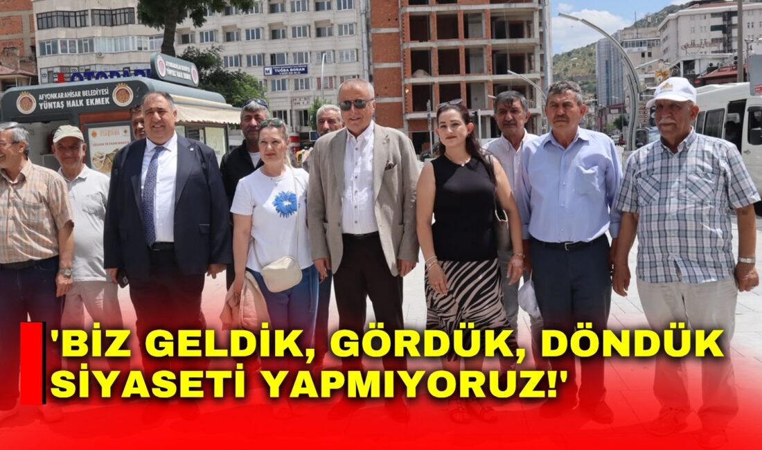 İYİ Parti Genel Başkan Yardımcısı ve Afyonkarahisar Milletvekili Hakan Şeref