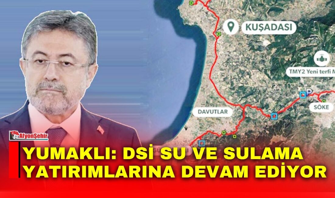 Tarım ve Orman Bakanı İbrahim Yumaklı, Devlet Su İşleri Genel