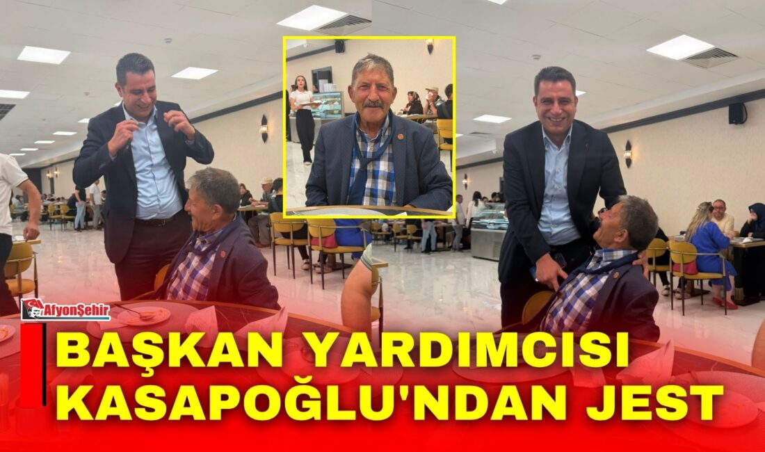Afyonkarahisar Belediyesi tarafından hizmete açılan Zafer Restoran'ın açılış töreninde dikkat