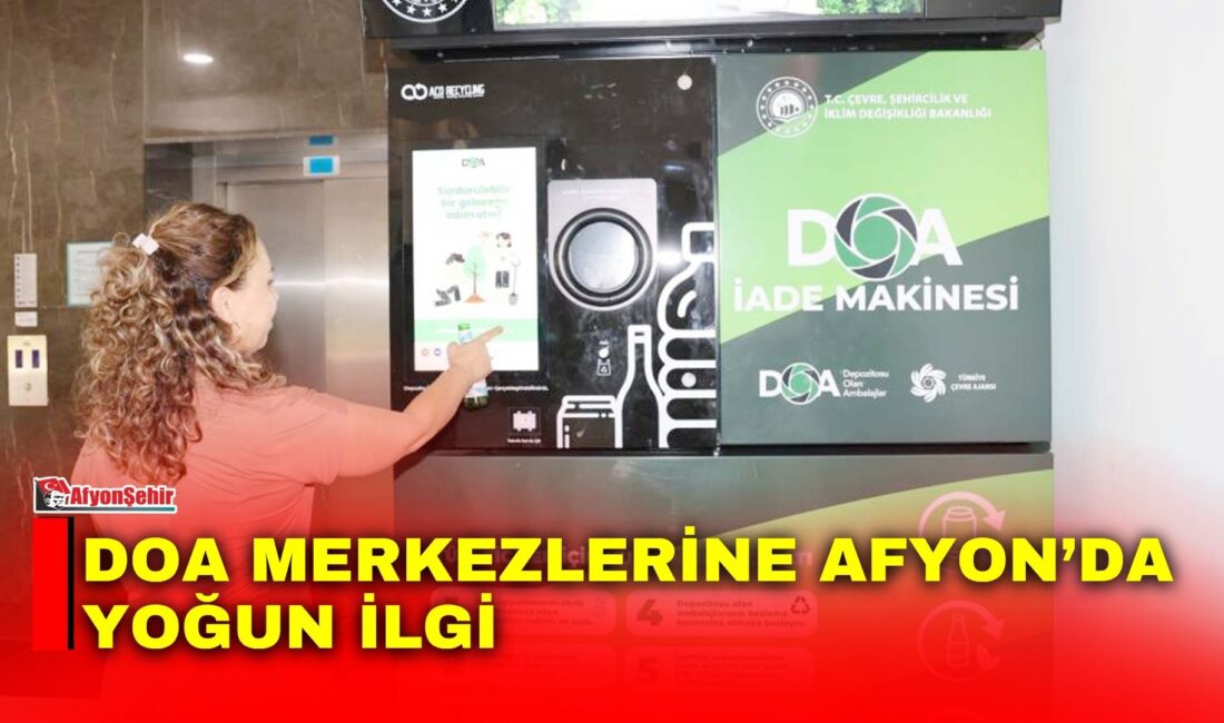 Depozitosu Olan Ambalajlar (DOA) Sistemi kapsamında başlatılan bireysel toplu iade