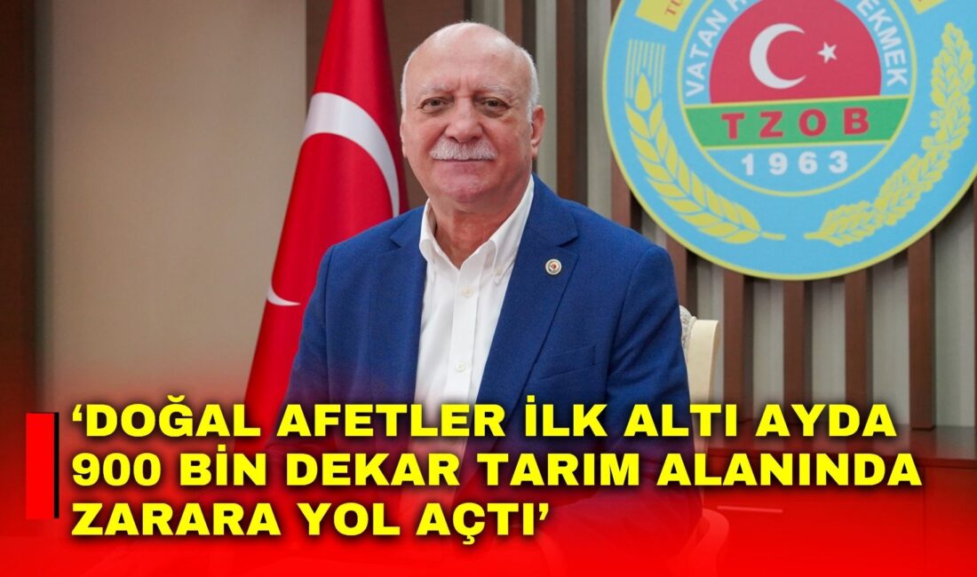 Türkiye Ziraat Odaları Birliği (TZOB) Genel Başkanı Şemsi Bayraktar, 2026