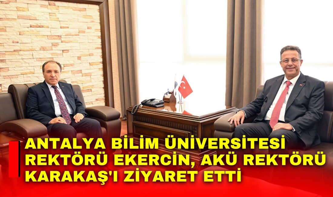 Antalya Bilim Üniversitesi Rektörü Prof. Dr. Semih Ekercin, Afyon Kocatepe