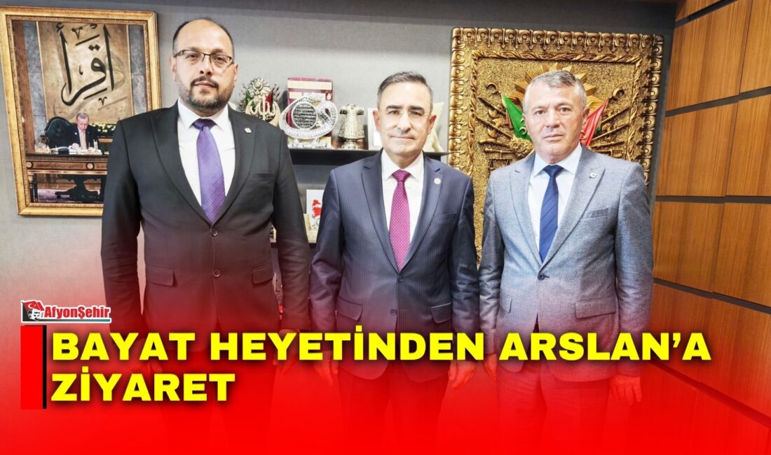 AK Parti Afyonkarahisar Milletvekili Hasan Arslan, AK Parti Bayat İlçe