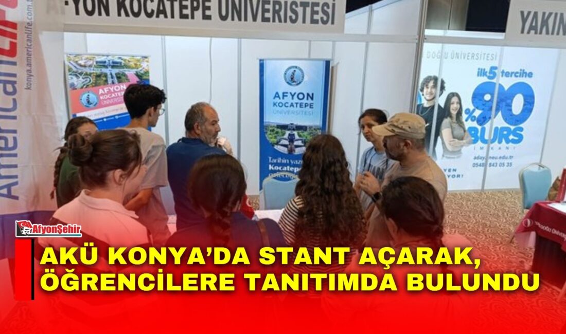 Yükseköğretim Kurumları Sınavı (2026-YKS) sonuçlarının açıklanmasının ardından tanıtım faaliyetlerine hız