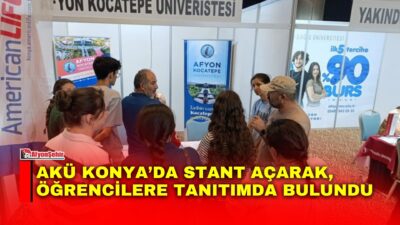 Yükseköğretim Kurumları Sınavı (2026-YKS) sonuçlarının açıklanmasının ardından tanıtım faaliyetlerine hız