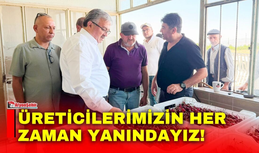 Üreticilerimizin her zaman yanındayız! AK Parti Afyonkarahisar Milletvekili Yurdunuseven, Sultandağı ve Çay ilçelerinde teşkilat