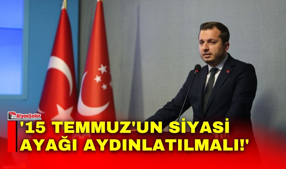Saadet Partisi Afyonkarahisar İl Başkanı Beytullah Karataş, 15 Temmuz Demokrasi
