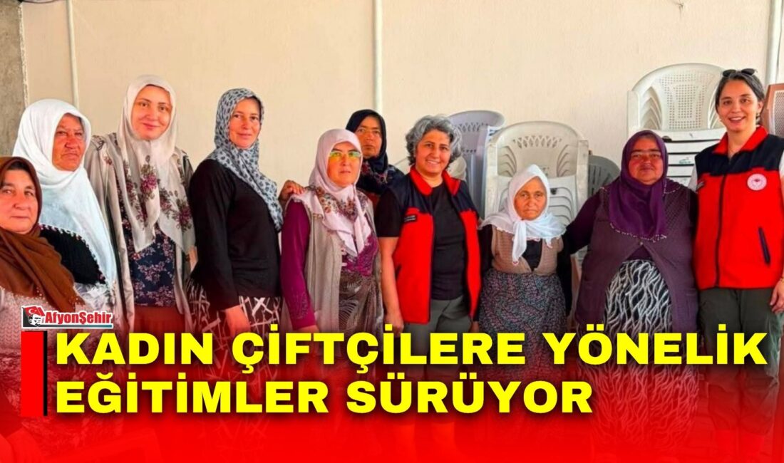 Afyonkarahisar İl Tarım ve Orman Müdürlüğü, tarımsal üretimin her aşamasında