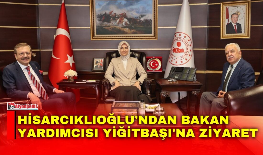 Türkiye Odalar ve Borsalar Birliği (TOBB) Başkanı Rifat Hisarcıklıoğlu, İçişleri