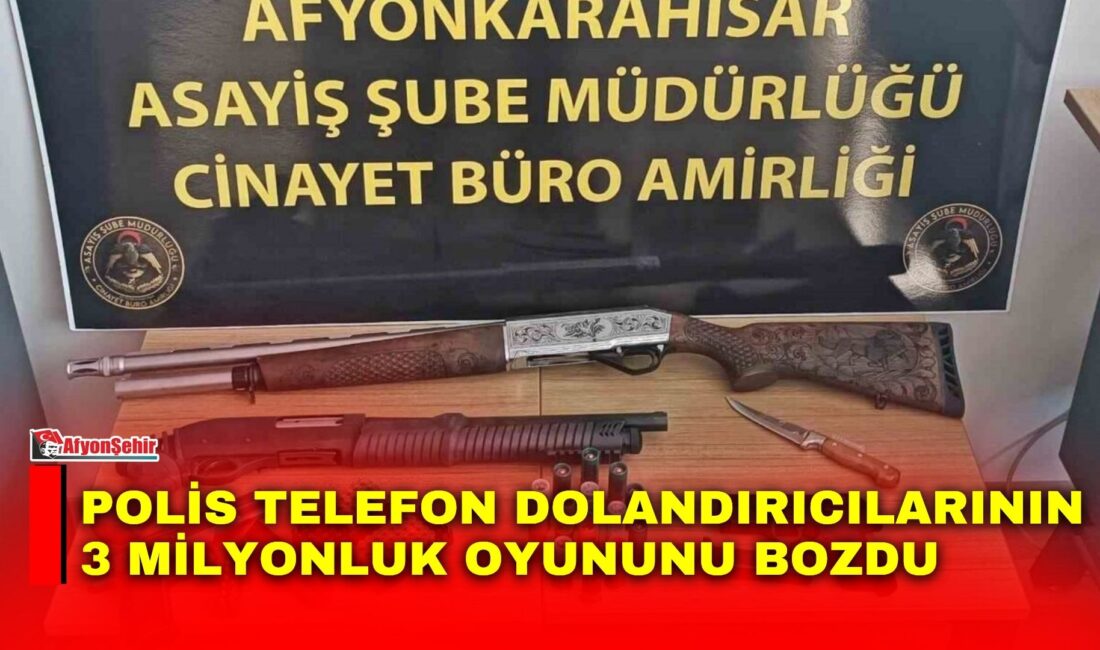 Afyonkarahisar İl Emniyet Müdürlüğü ekiplerince son bir haftada gerçekleştirilen uygulama
