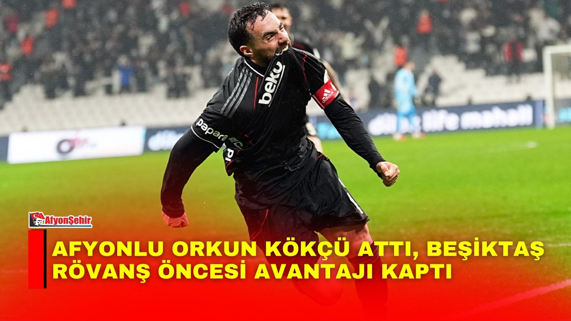 Beşiktaş, UEFA Avrupa kupaları eleme turunda Danimarka temsilcisi Midtjylland’ı 1-0