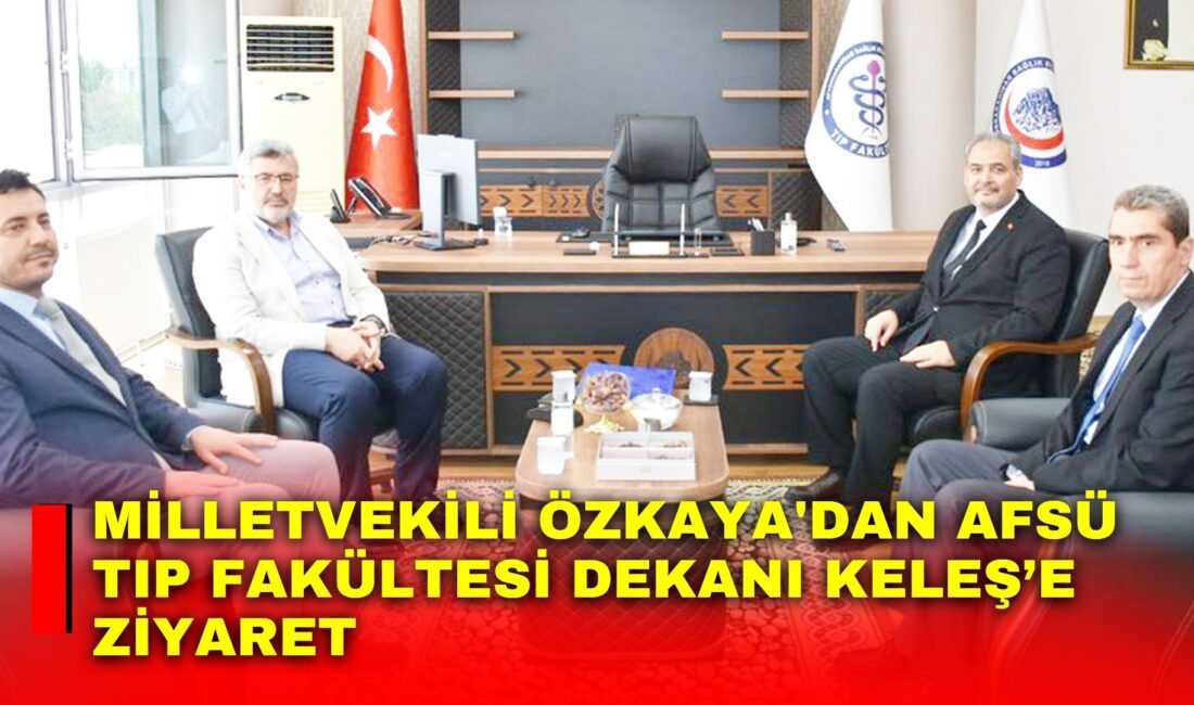 AK Parti Afyonkarahisar Milletvekili Ali Özkaya, Afyonkarahisar Sağlık Bilimleri Üniversitesi