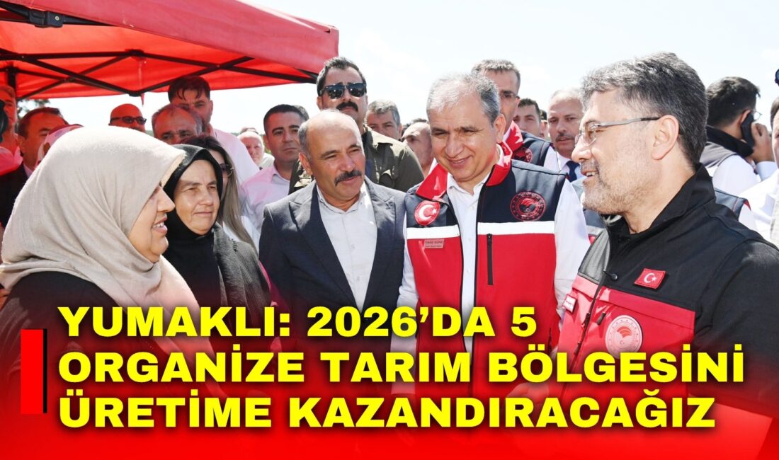 Yumaklı: 2026’da 5 organize tarım bölgesini üretime kazandıracağız Tarım ve Orman Bakanı İbrahim Yumaklı, Banaz İlçe Sera Organize