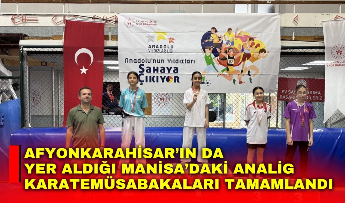 Manisa’da düzenlenen Anadolu Yıldızlar Ligi (ANALİG) Karate 1. Etap 2.