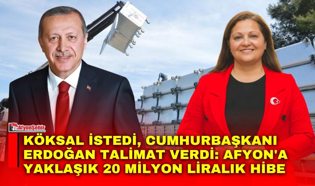 Afyonkarahisar Belediye Başkanı Burcu Köksal'ın Ankara'da gerçekleştirdiği temaslar sonuç verdi.