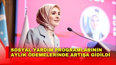 Aile ve Sosyal Hizmetler Bakanı Mahinur Özdemir Göktaş, temmuz ayındaki