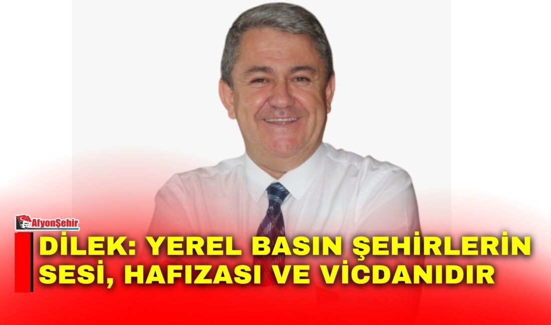 Afyon Basın Cemiyeti (ABC) Başkanı Hakan Dilek, 24 Temmuz Gazeteciler