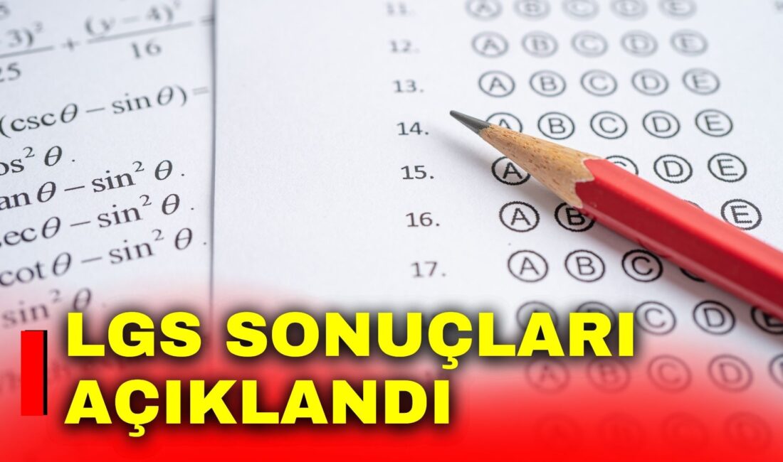 Milli Eğitim Bakanlığı (MEB), gerçekleştirilen Liselere Geçiş Sistemi (LGS) kapsamındaki