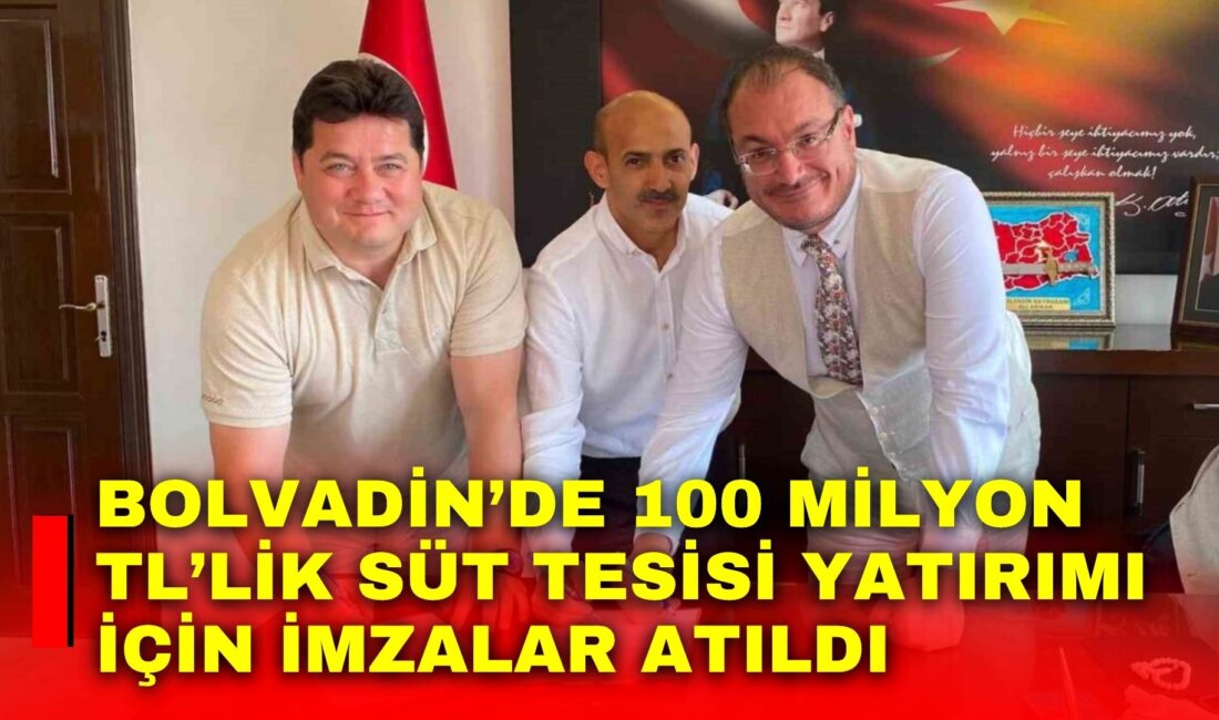 Afyonkarahisar’ın Bolvadin Organize Sanayi Bölgesi’nde (OSB), ilçenin üretim ve istihdam