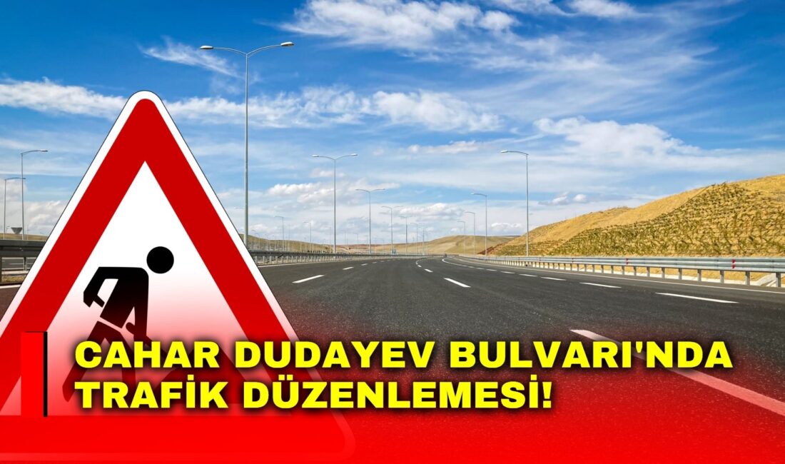 Afyonkarahisar Belediyesi, Cahar Dudayev Bulvarı'nda gerçekleştirilecek orta refüj düzenleme çalışmaları