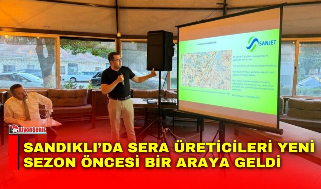 Afyonkarahisar’ın Sandıklı ilçesinde, jeotermal seracılık sektöründe faaliyet gösteren üreticiler, yeni