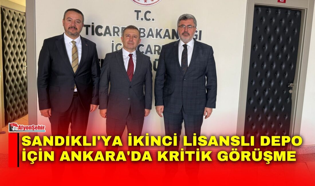 AK Parti Afyonkarahisar Milletvekili Ali Özkaya ile Sandıklı Belediye Başkanı