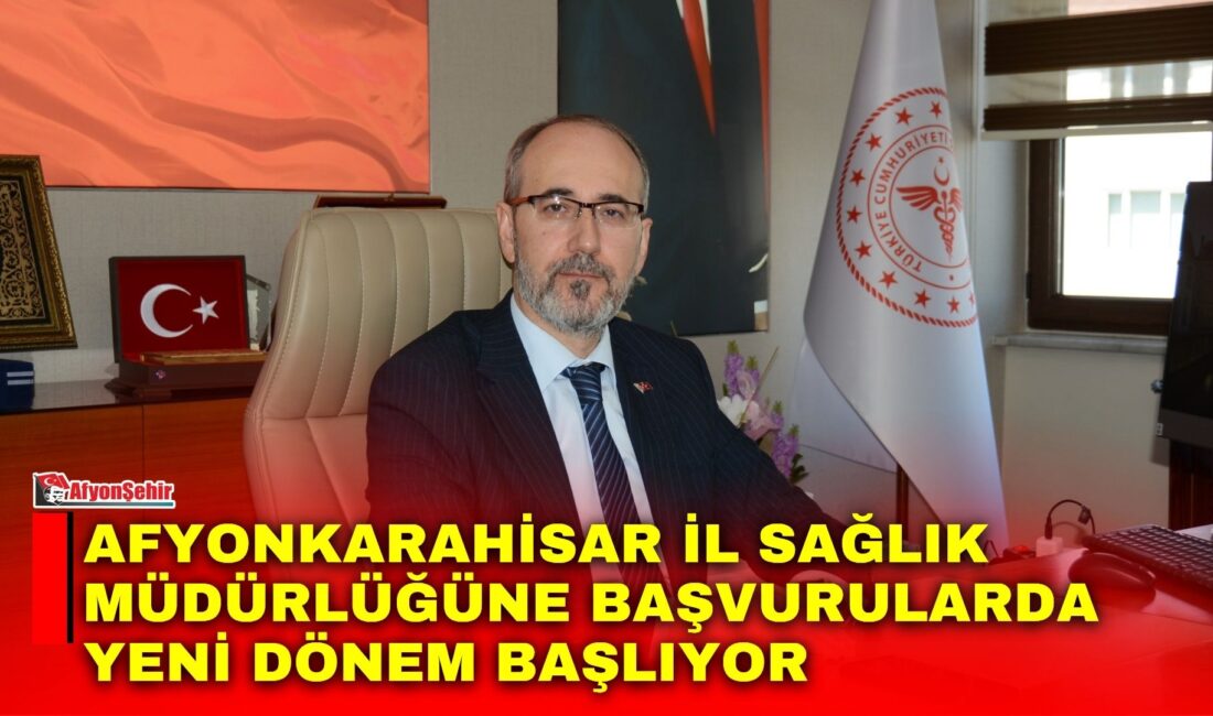 Afyonkarahisar İl Sağlık Müdürlüğü, vatandaşların dilekçe, talep, şikâyet ve itiraz