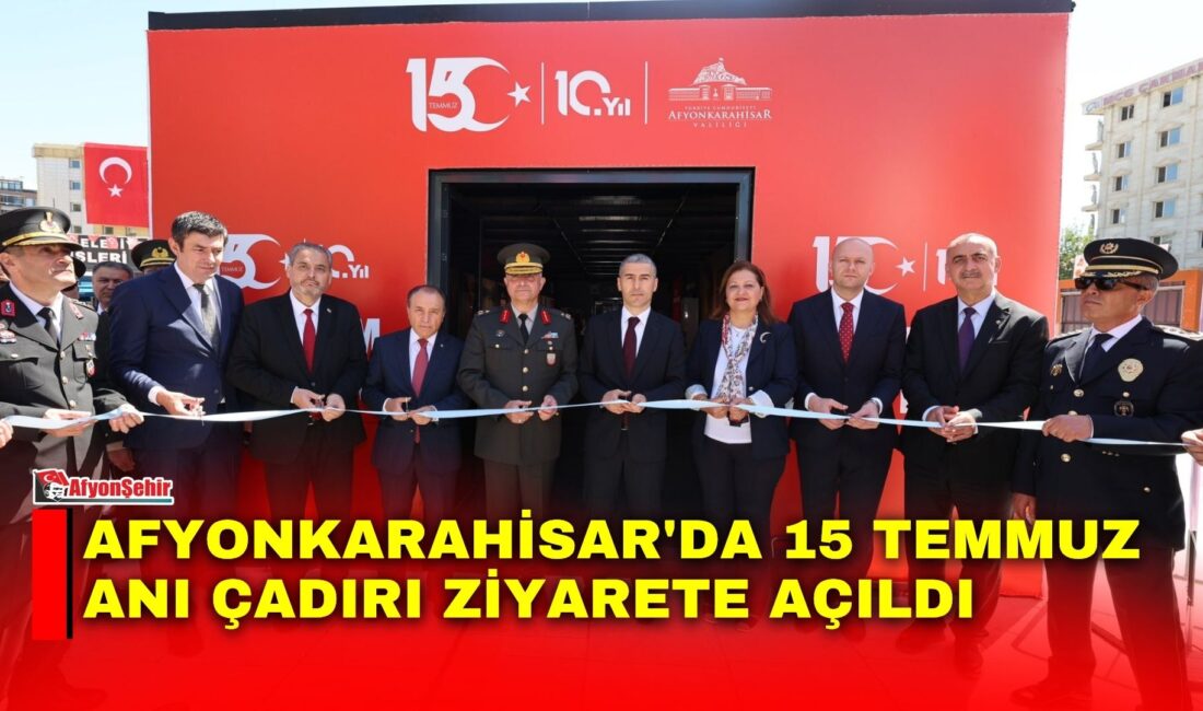 Afyonkarahisar Valiliği tarafından, Cumhurbaşkanlığı İletişim Başkanlığı Afyonkarahisar Bölge Müdürlüğü koordinasyonunda