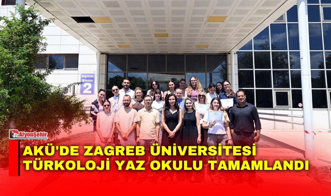 Afyon Kocatepe Üniversitesi (AKÜ) ev sahipliğinde düzenlenen ‘Zagreb Üniversitesi Felsefe