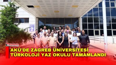 Afyon Kocatepe Üniversitesi (AKÜ) ev sahipliğinde düzenlenen ‘Zagreb Üniversitesi Felsefe