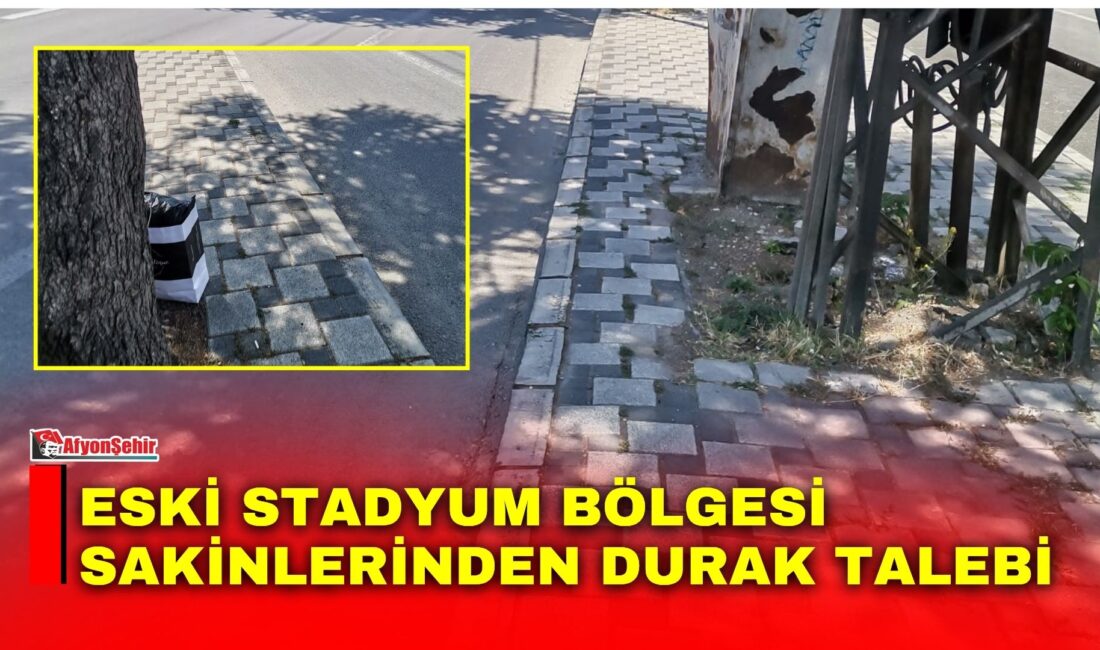 Afyonkarahisar'da Ali Çetinkaya Mahallesi sınırlarında bulunan Eski Atatürk Stadyumu bölgesinde