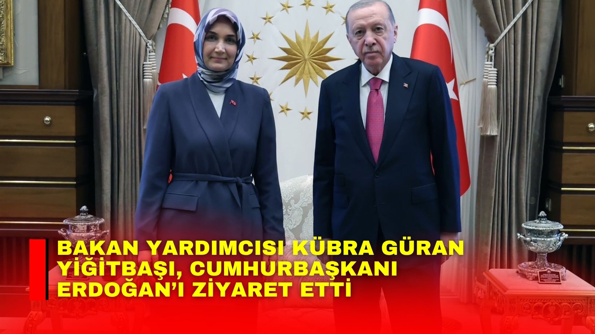 İçişleri Bakan Yardımcılığı görevine atanmasının ardından Cumhurbaşkanı Recep Tayyip Erdoğan’ı