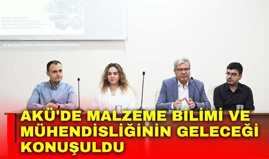 Afyon Kocatepe Üniversitesi (AKÜ) Bilim İletişimi Koordinatörlüğü tarafından ‘Geleceğin Meslekleri’