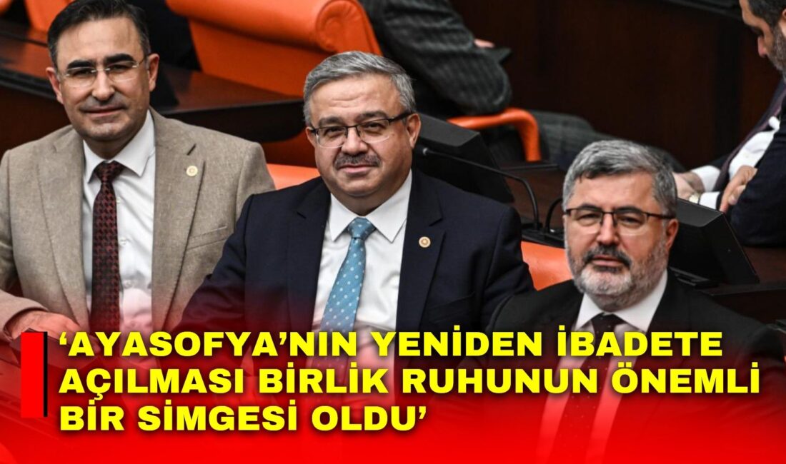 Ayasofya-i Kebîr Cami-i Şerîfi'nin yeniden ibadete açılışının 6. yıl dönümü