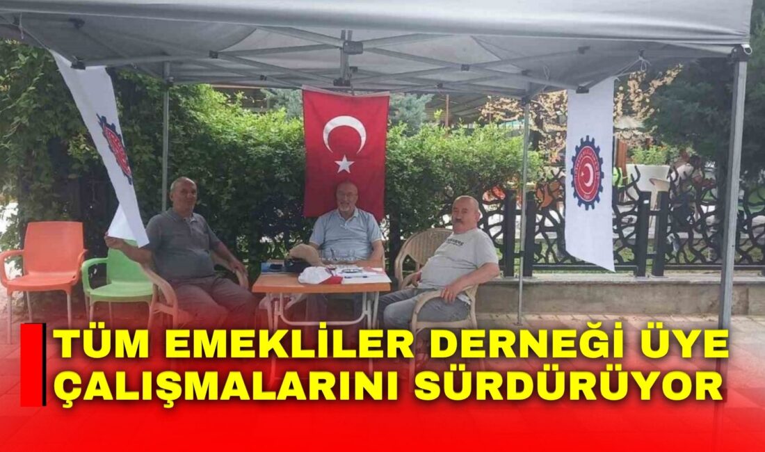 Afyonkarahisar’ın Sandıklı ilçesinde kısa süre önce faaliyetlerine başlayan Tüm Emekliler