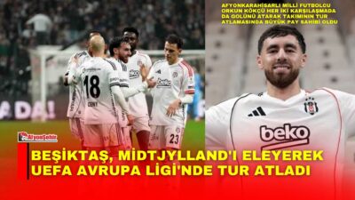 Beşiktaş, UEFA Avrupa Ligi 2. eleme turu rövanş maçında deplasmanda