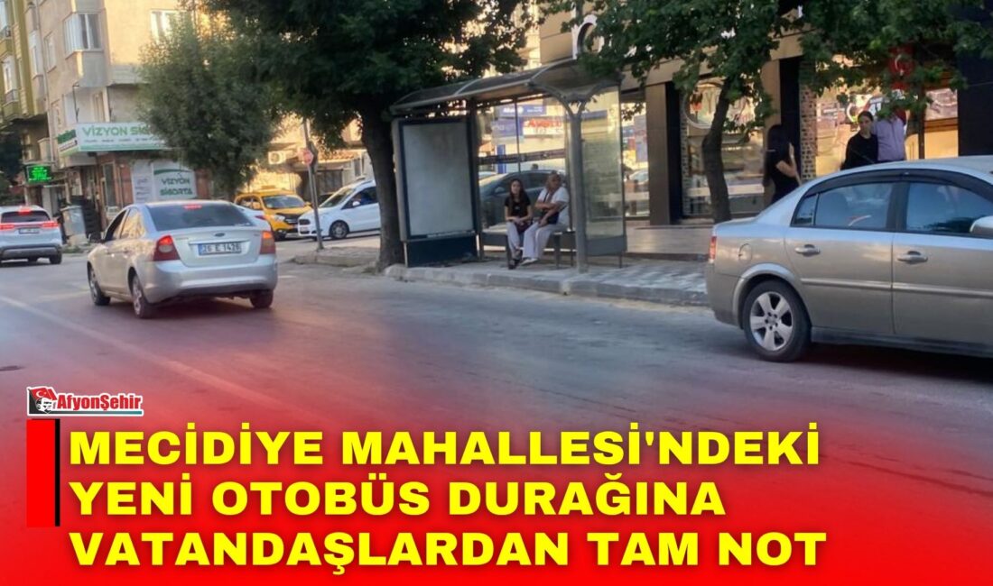 Afyonkarahisar Belediyesi tarafından Mecidiye Mahallesi’nde yapımı tamamlanarak geçtiğimiz günlerde hizmete