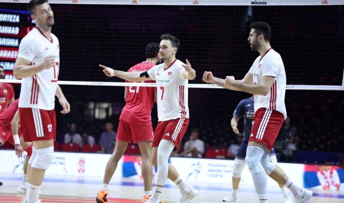A Milli Erkek Voleybol Takımı, 2026 Voleybol Milletler Ligi’nde İran’ı